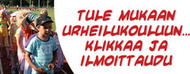 Ilmoittaudu talven 2020-2021 urheilukouluun! Ilmoittaudu talven 2020-2021 urheilukouluun!